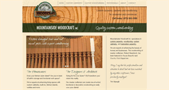 Desktop Screenshot of mountainsidewoodcraft.com